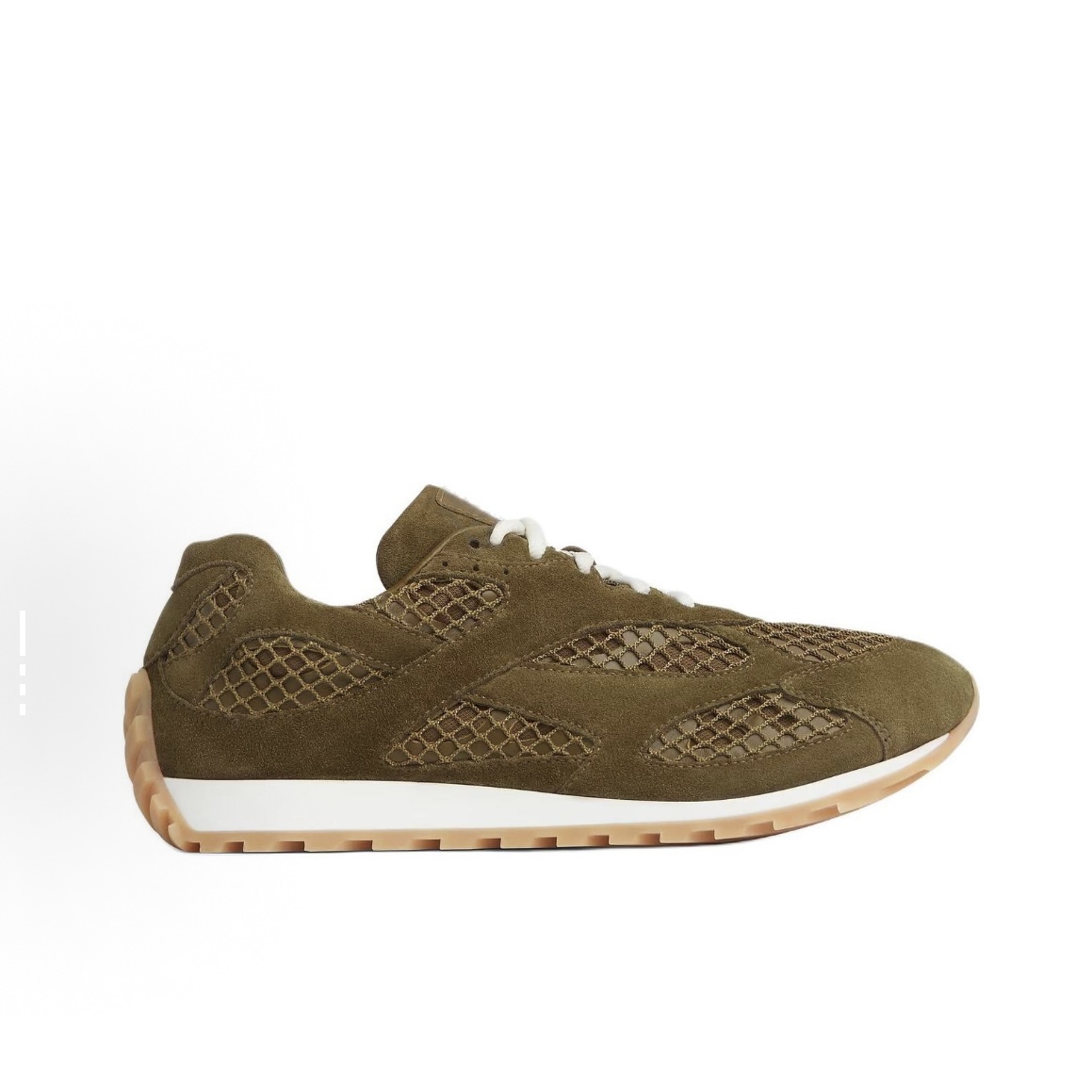 EM Sneakers Bottega Veneta Orbit Military Green Brown