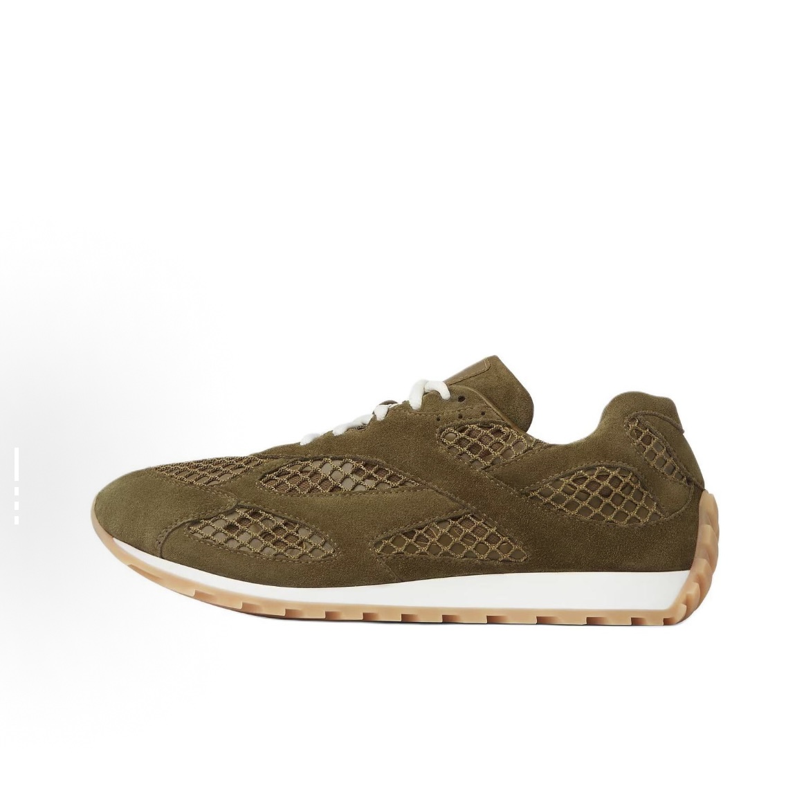 EM Sneakers Bottega Veneta Orbit Military Green Brown