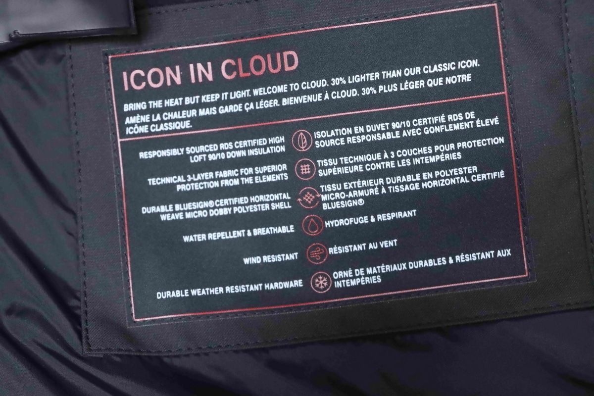 EM Sneakers Moose Knuckles Cloud 3Q Down Jacket Black