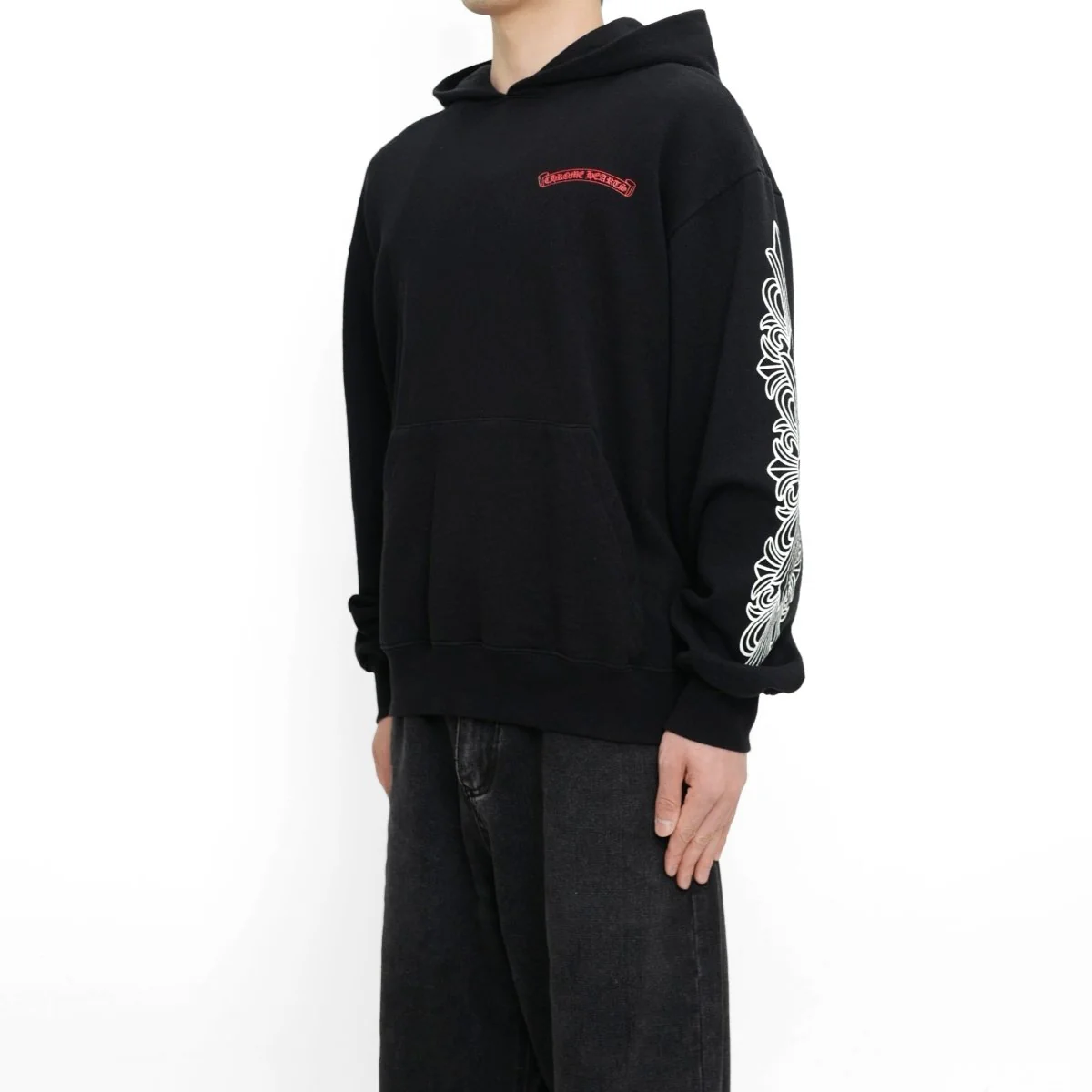 EM Sneakers Chrome Hearts Matty Boy Flower Chomper Hoodie Black