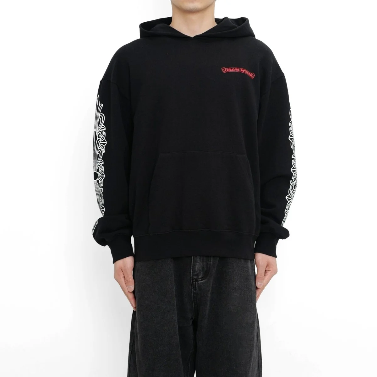 EM Sneakers Chrome Hearts Matty Boy Flower Chomper Hoodie Black