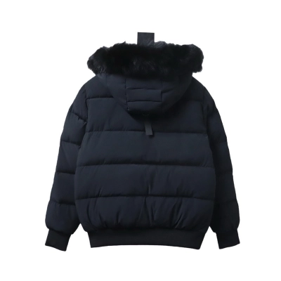 EM Sneakers Moose Knuckles Golden Scissors Stagg Bomber Down Jacket Black  02