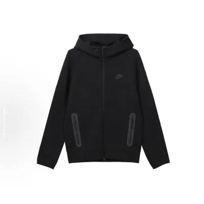 EM Sneakers Nike Sportswear Tech Fleece Full-Zip Hoodie & Joggers Set Dark Heather Black 02