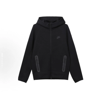 EM Sneakers Nike Sportswear Tech Fleece Full-Zip Hoodie & Joggers Set Dark Heather Black 02