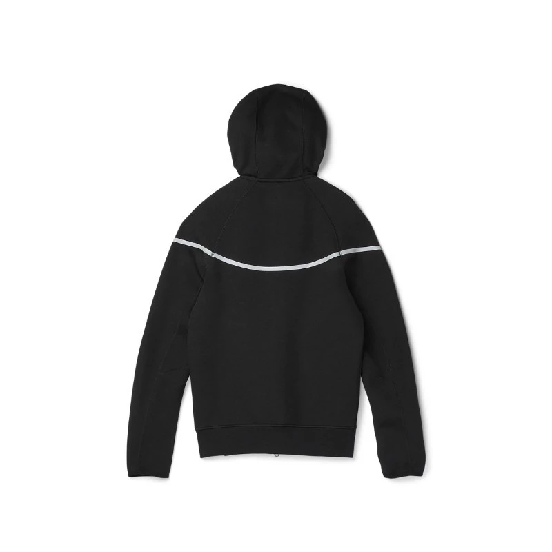 EM Sneakers Nike Sportswear Tech Fleece Full-Zip Hoodie & Joggers Set Dark Heather Black White