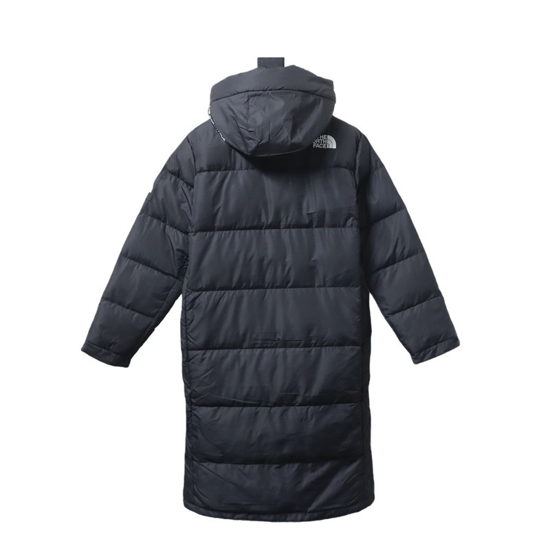 EM Sneakers The North Face Long Hooded Down Jacket Black