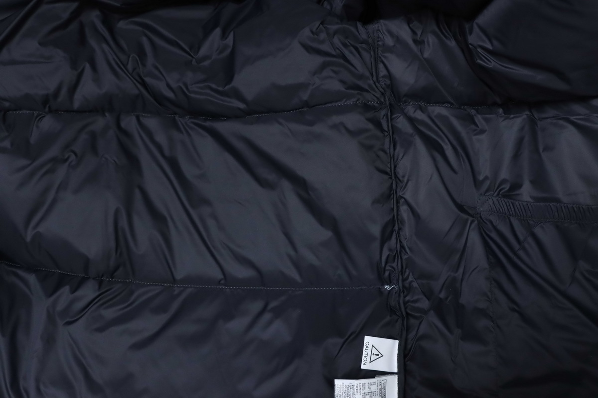 EM Sneakers The North Face Plaid Down Jacket Blue Black