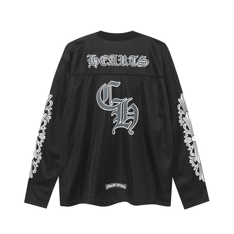 EM Sneakers Chrome Hearts Love You Mesh Warm Up Long Sleeve Jersey Pink/Black/Red/Green/Blue