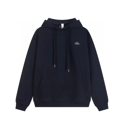 EM Sneakers Alo Yoga Hoodie & Sweatpant Set Navy 02