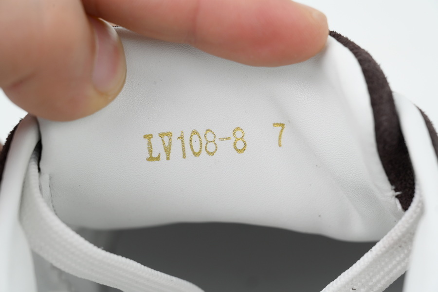 EM Sneakers Louis Vuitton LV Tilted Sneaker Coffee