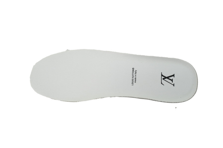 EM Sneakers Louis Vuitton LV Tilted Sneaker Denim Print