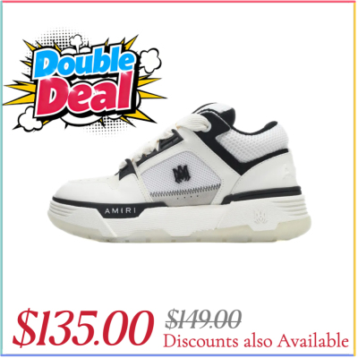 EM Sneakers Amiri MA-1 White Black Grey 01