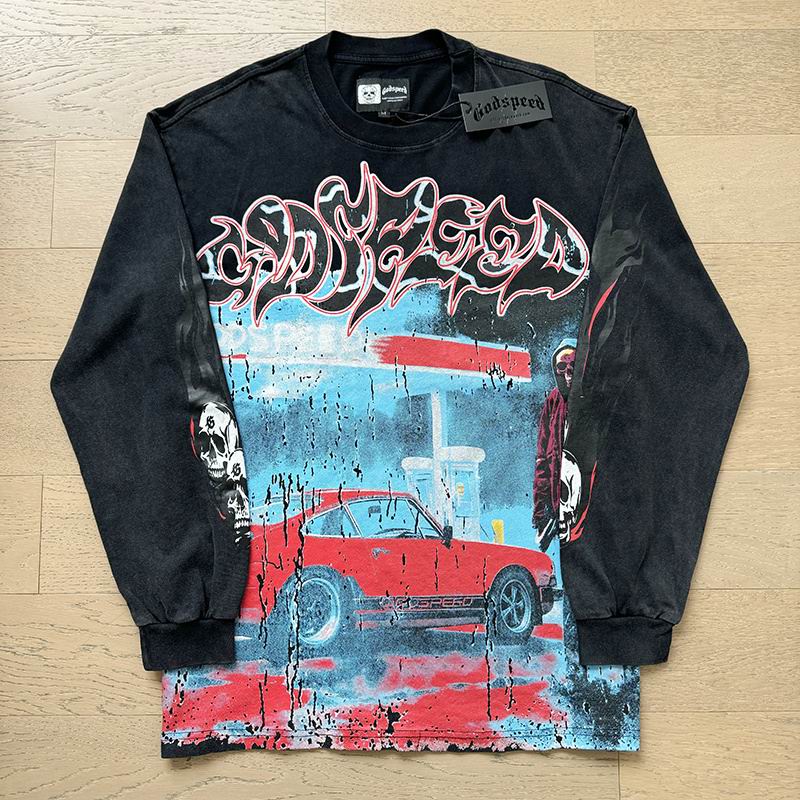 EM Sneakers Godspeed Long Sleeve Shirt 1101 Black