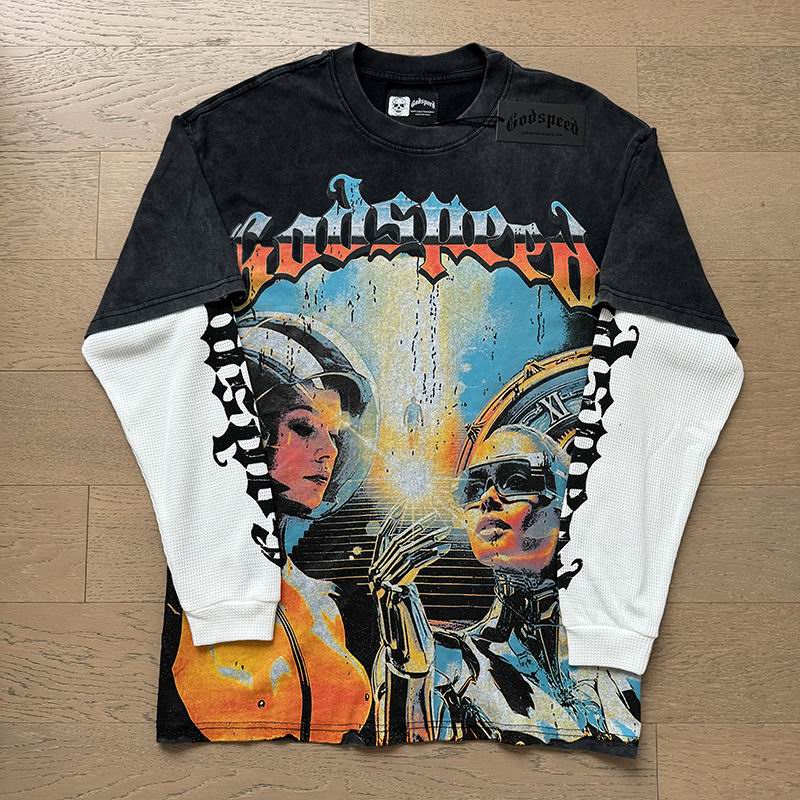 EM Sneakers Godspeed Long Sleeve Shirt 1153 Black