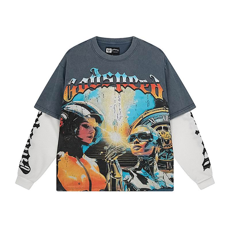 EM Sneakers Godspeed Long Sleeve Shirt 1153 Gray