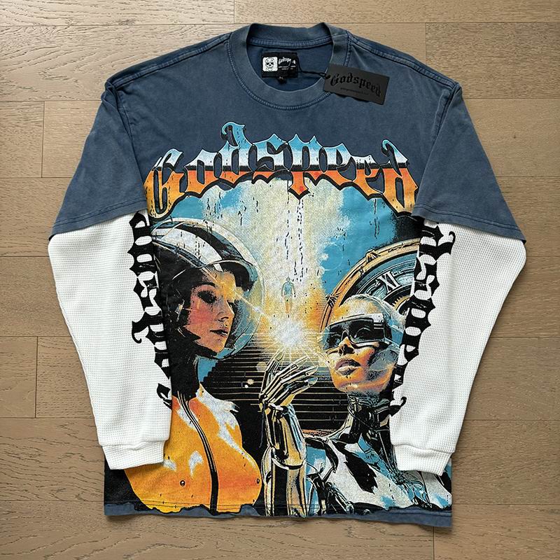 EM Sneakers Godspeed Long Sleeve Shirt 1153 Gray