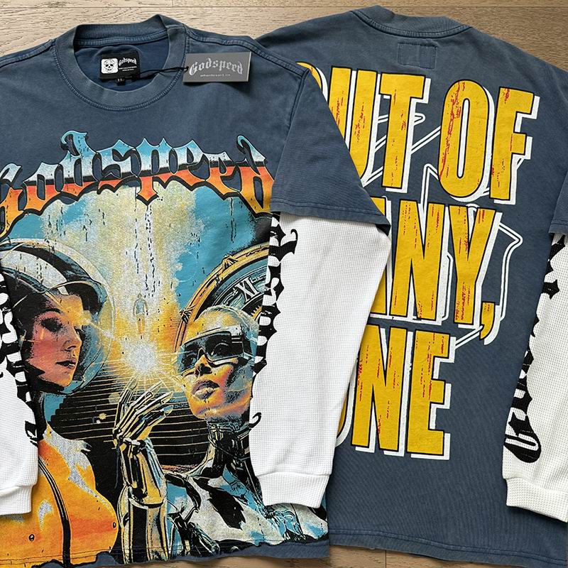 EM Sneakers Godspeed Long Sleeve Shirt 1153 Gray