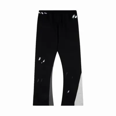 EM Sneakers Gallery Dept. Painted Flare Sweatpant Black 02