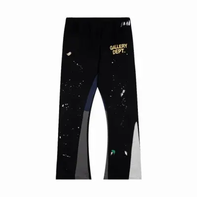 EM Sneakers Gallery Dept. Painted Flare Sweatpant Black 01