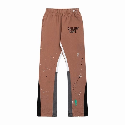 EM Sneakers Gallery Dept. Painted Flare Sweatpant Brown 01