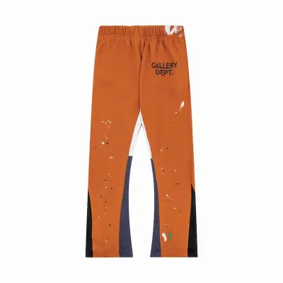 EM Sneakers Gallery Dept. Painted Flare Sweatpant Earthy Yellow 01