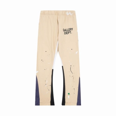 EM Sneakers Gallery Dept. Painted Flare Sweatpant Flesh Color 01