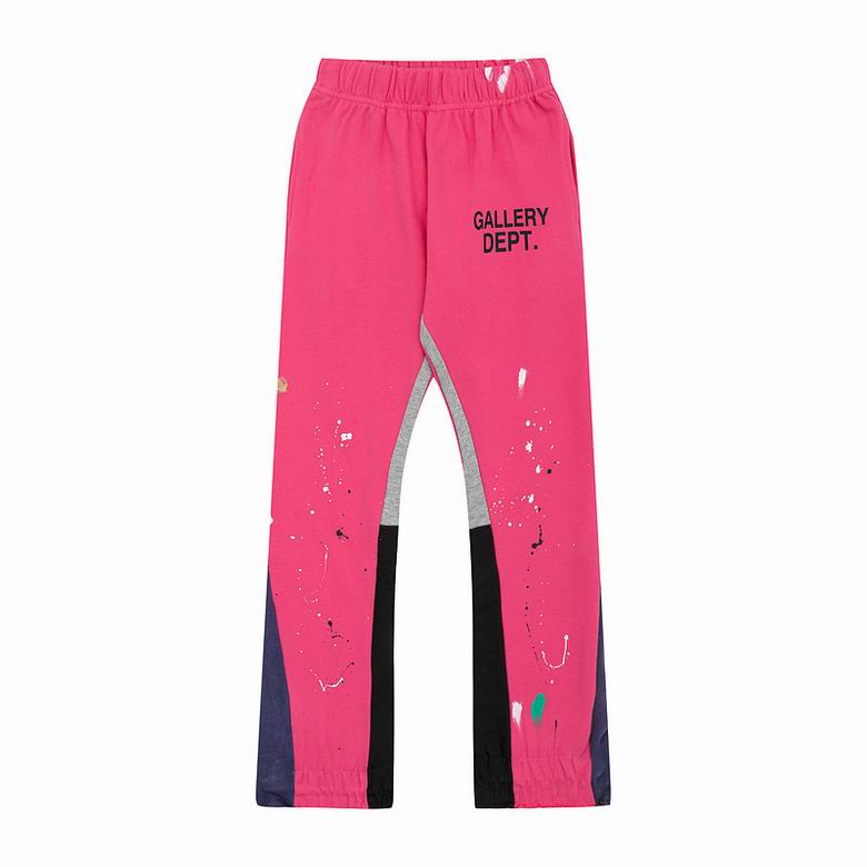 EM Sneakers Gallery Dept. Painted Flare Sweatpant Fluorescent Powder