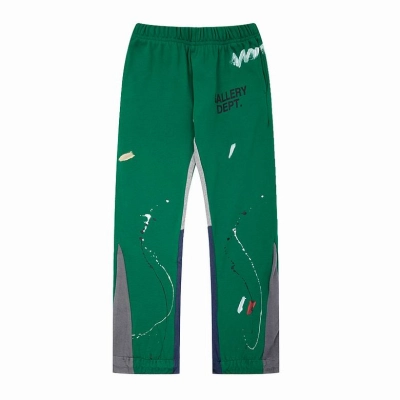 EM Sneakers Gallery Dept. Painted Flare Sweatpant Green 01