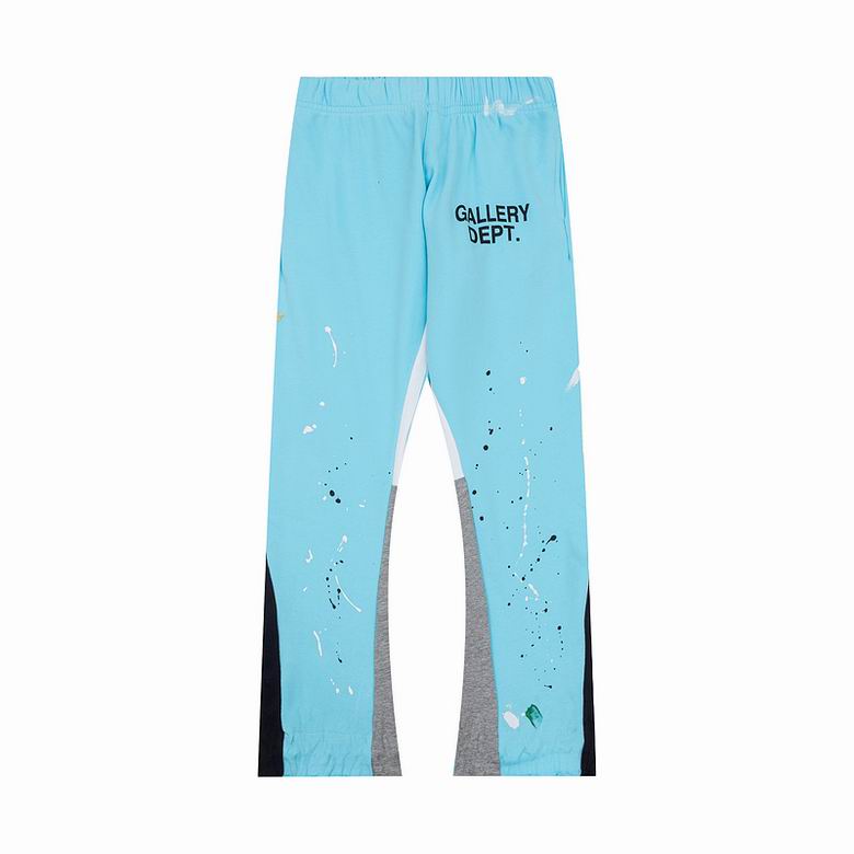 EM Sneakers Gallery Dept. Painted Flare Sweatpant Light Blue