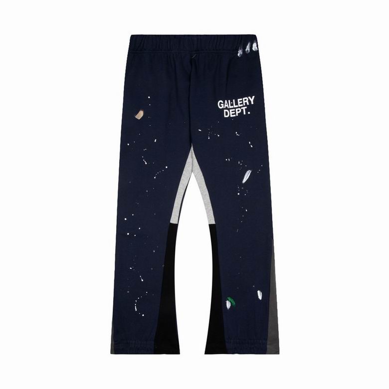 EM Sneakers Gallery Dept. Painted Flare Sweatpant Navy