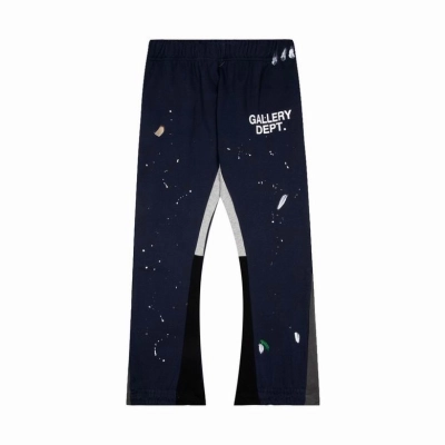 EM Sneakers Gallery Dept. Painted Flare Sweatpant Navy 01