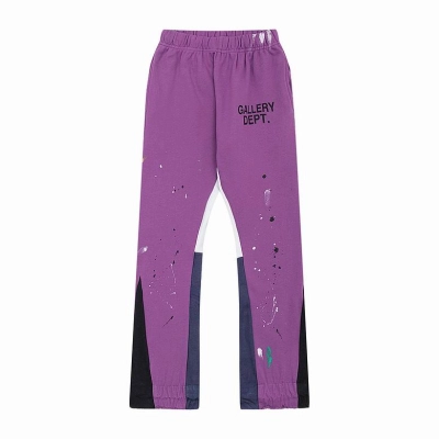 EM Sneakers Gallery Dept. Painted Flare Sweatpant Purple 01