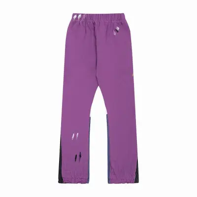 EM Sneakers Gallery Dept. Painted Flare Sweatpant Purple 02