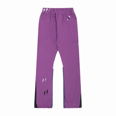EM Sneakers Gallery Dept. Painted Flare Sweatpant Purple 02