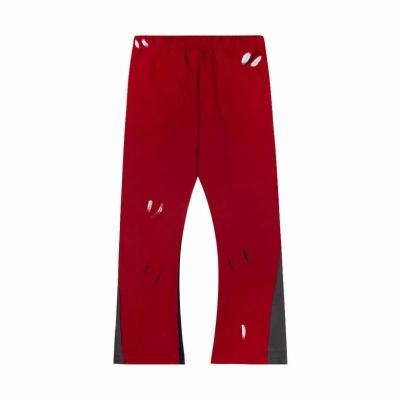 EM Sneakers Gallery Dept. Painted Flare Sweatpant Red 02
