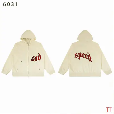 EM Sneakers Godspeed OG Logo Hoodie & Sweatpant Set Cream Red 02