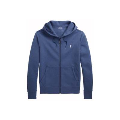 EM Sneakers Polo Ralph Lauren Double-Knit Full-Zip Hoodie and Double-Knit Jogger Pant Set Derby Blue Heather 02