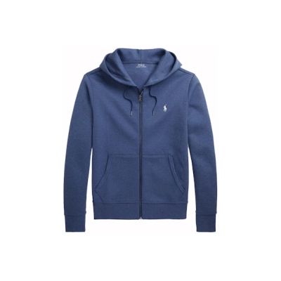 EM Sneakers Polo Ralph Lauren Double-Knit Full-Zip Hoodie and Double-Knit Jogger Pant Set Derby Blue Heather 02