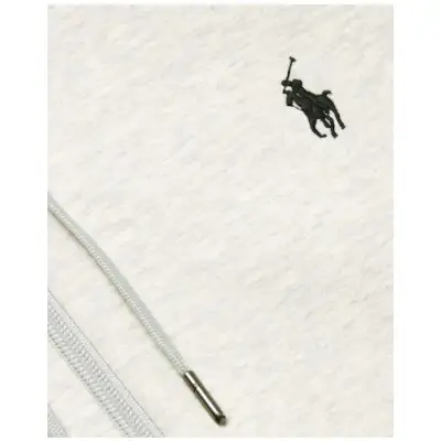 EM Sneakers Polo Ralph Lauren Double Knit Zip-Up Hoodie Light Sport Heather/Black 02