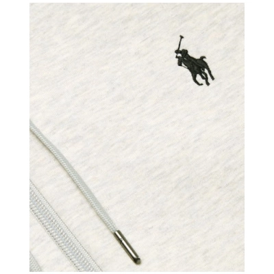 EM Sneakers Polo Ralph Lauren Double Knit Zip-Up Hoodie Light Sport Heather/Black 02