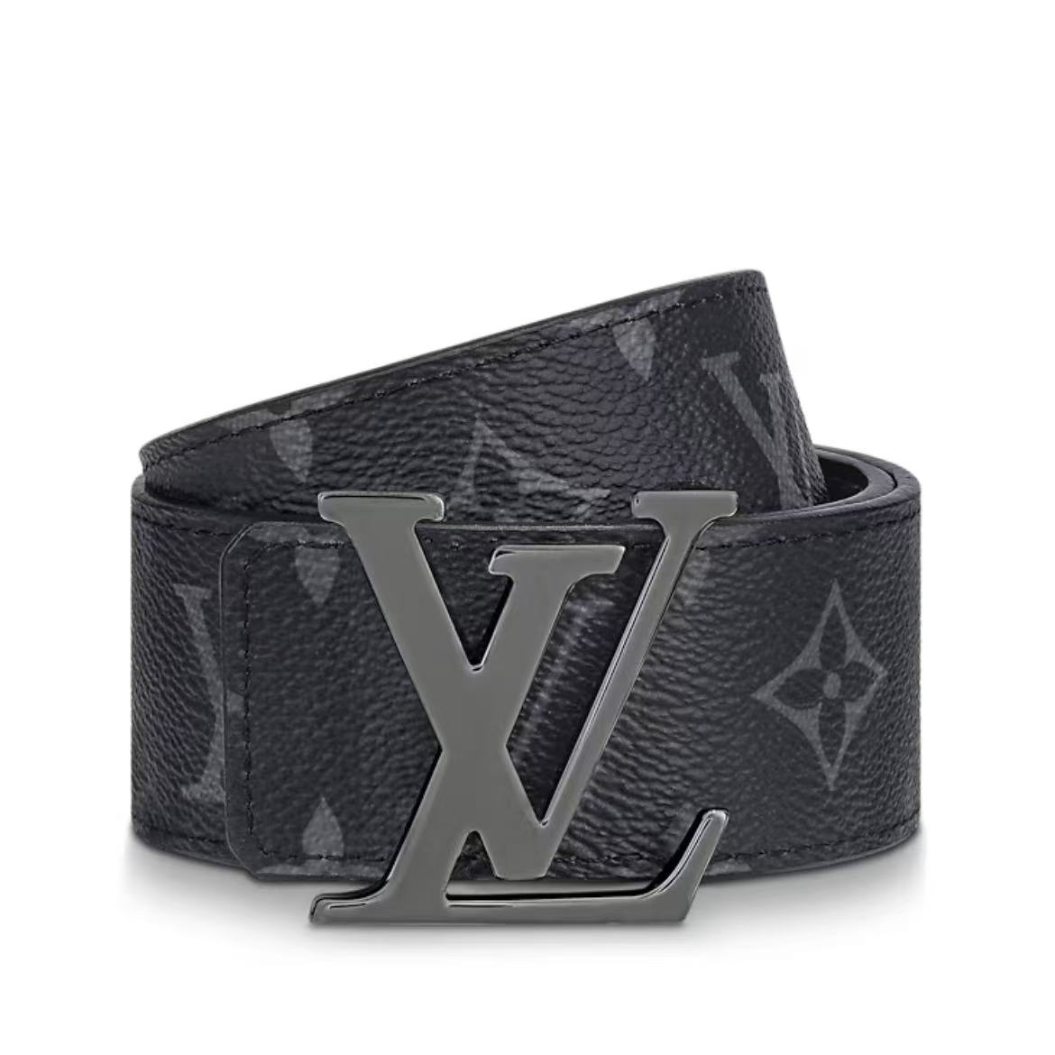 EM Sneakers Louis Vuitton LV Initiales 40MM Belt Reversible Brass Buckle