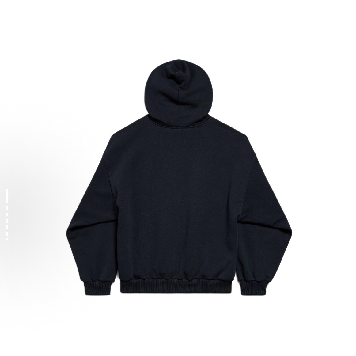 EM Sneakers Balenciaga × Automobili Lamborghini Hoodie Medium Fit in Faded Black Dry Fleece