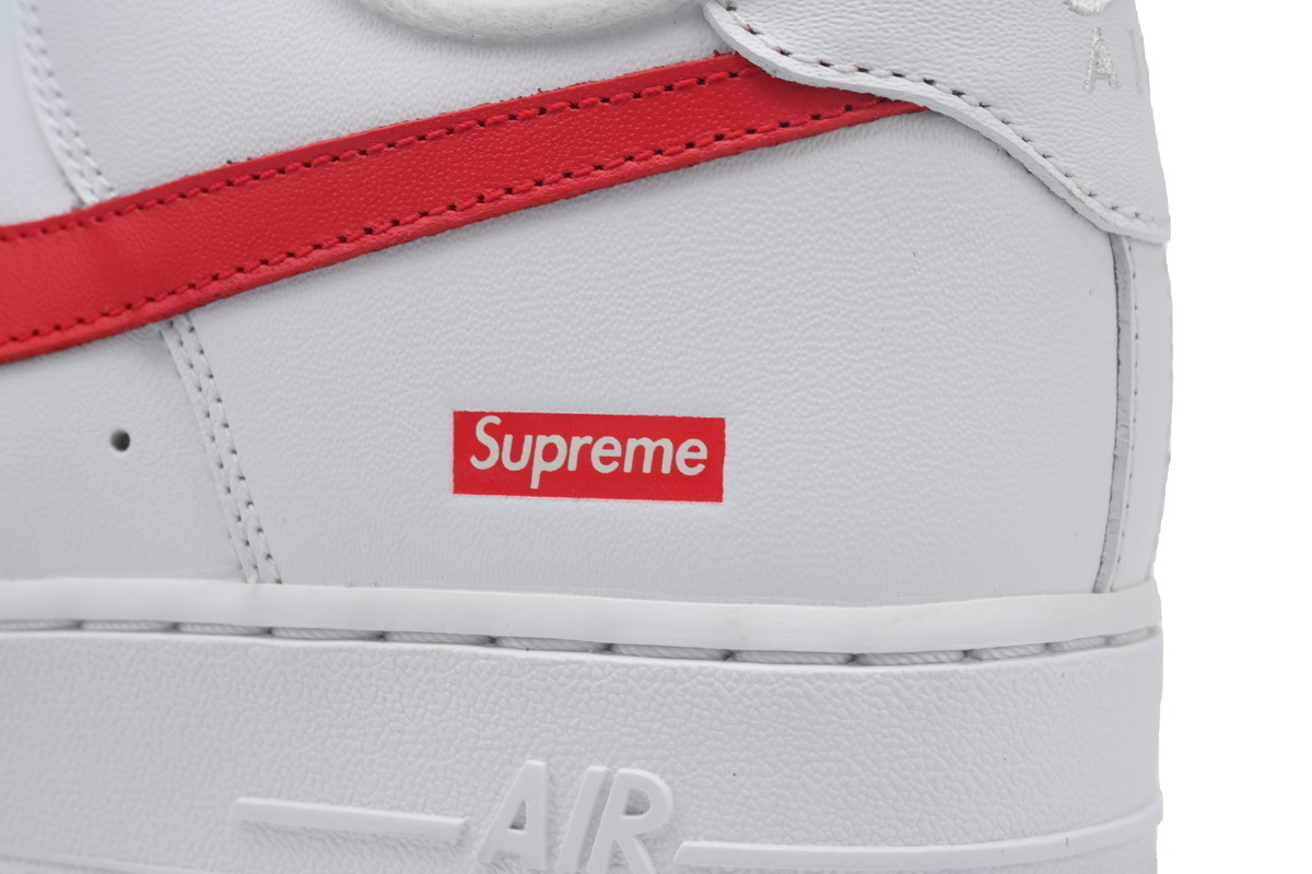 EM Sneakers Nike Air Force 1 Low x Supreme Box Logo-Speed Red Shanghai Exclusive