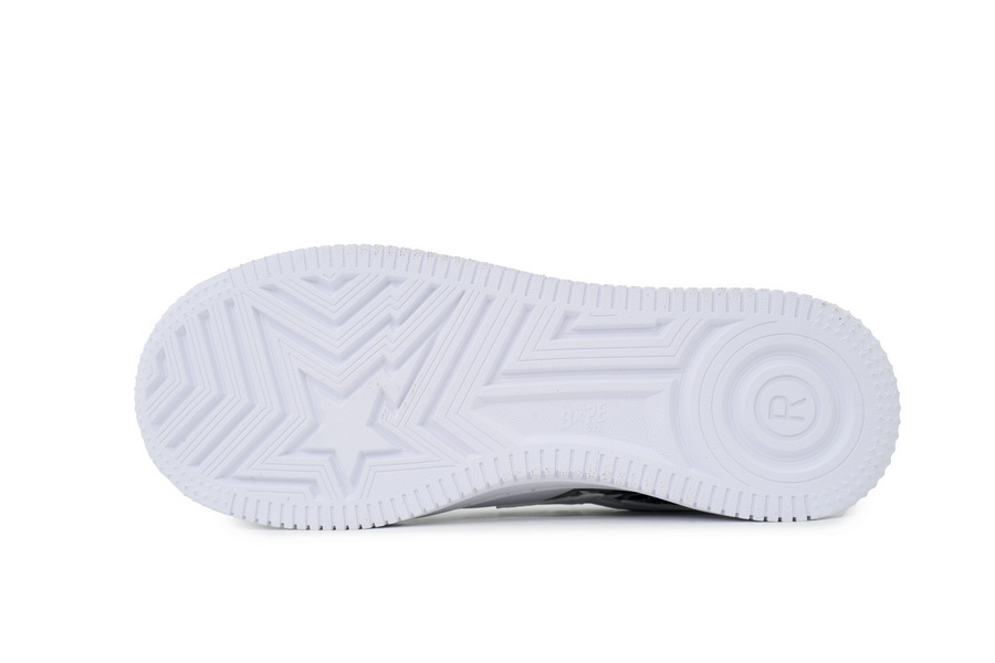 EM Sneakers A Bathing Ape Bape Sta White Shark Collaboration