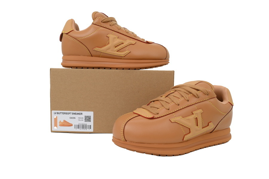 EM Sneakers Louis Vuitton Buttersoft Sneakers x Nigo FW25 Brown