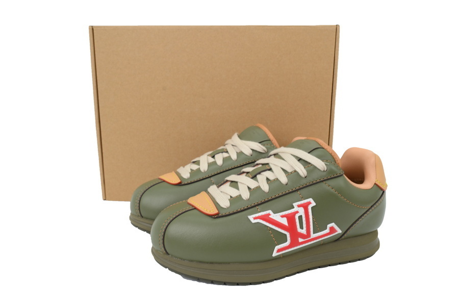 EM Sneakers Louis Vuitton Buttersoft Sneakers x Nigo FW25 Green