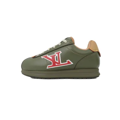 EM Sneakers Louis Vuitton Buttersoft Sneakers x Nigo FW25 Green 01