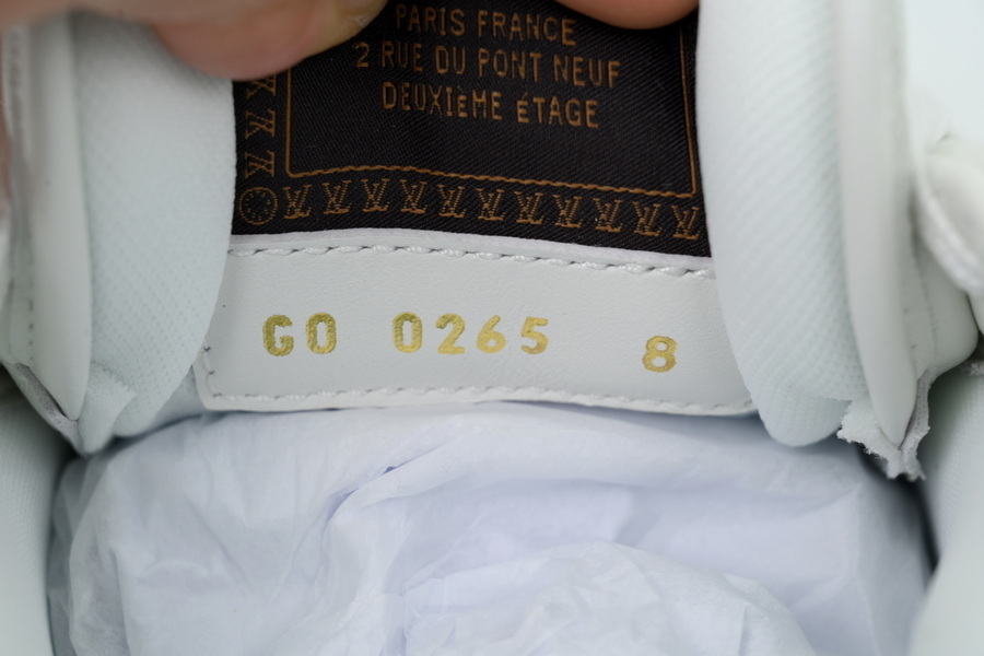 EM Sneakers Louis Vuitton Buttersoft Sneakers x Nigo FW25 White