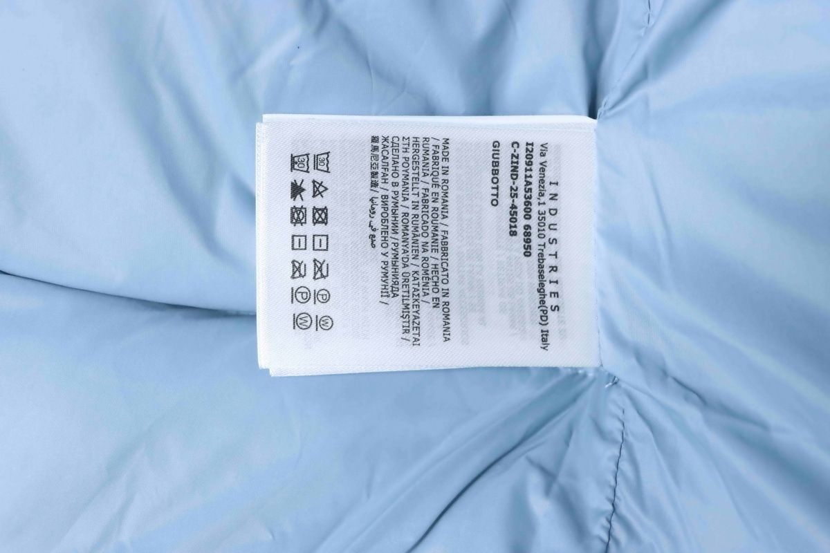 EM Sneakers Moncler Citala Nylon Down Jacket Light Blue