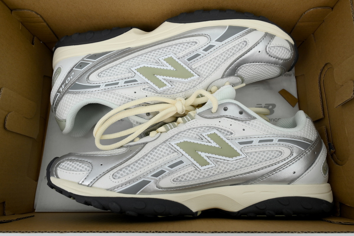 EM Sneakers New Balance 204L Silver Metallic Sage Green